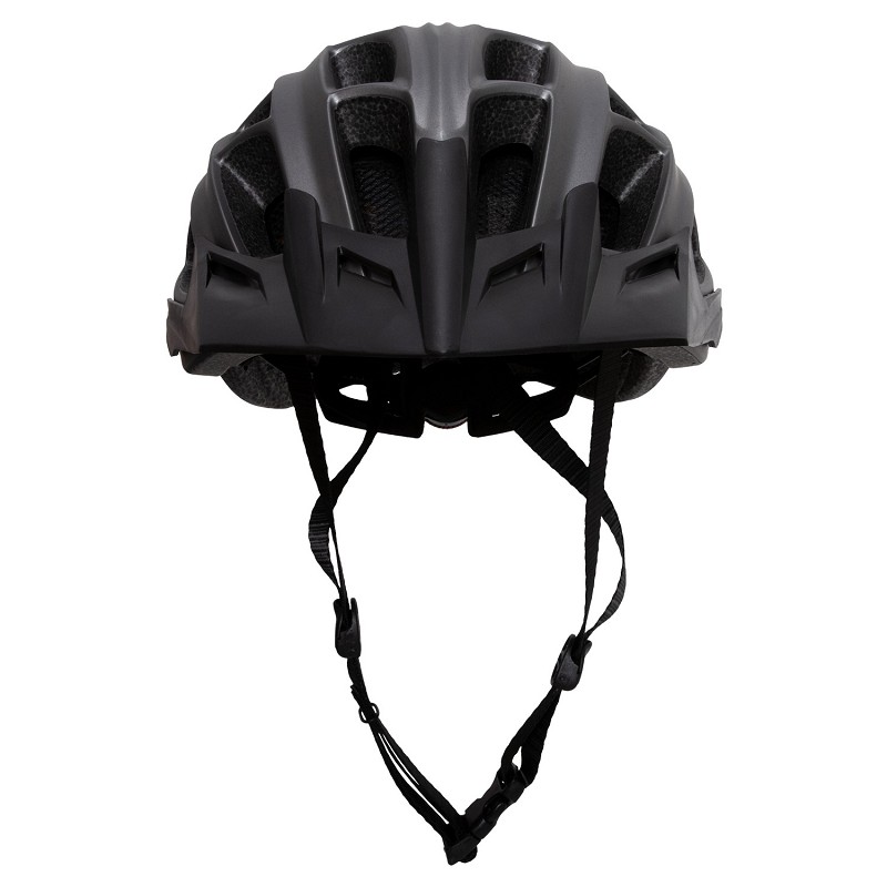 Gyron fiets/skatehelm Rush titanium 56-58 M