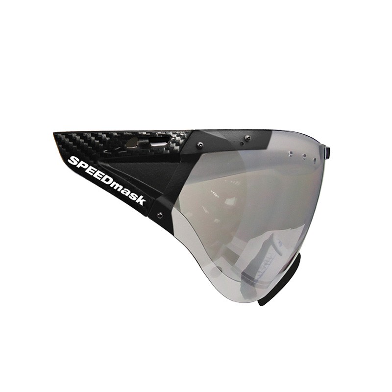 Casco vizier carbonic clear-silver
