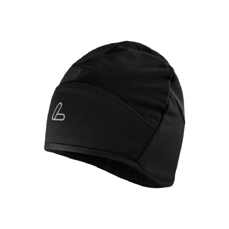 Loffler muts WS flaps black one size